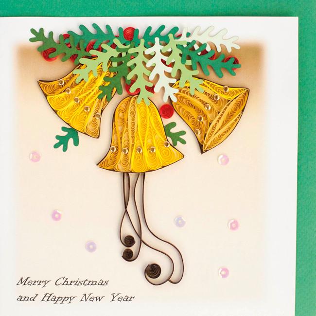 Produktbild Origamo Geschenkkarte Quilling Weihnachten