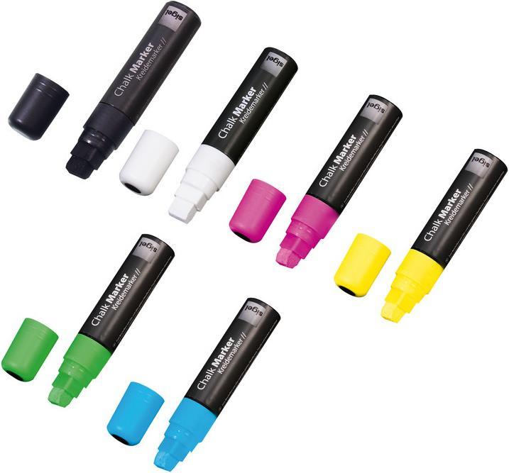 Actual product image Sigel Artverum chalk marker 20 Round (1-2 mm) (White, 5 mm, 1 x)