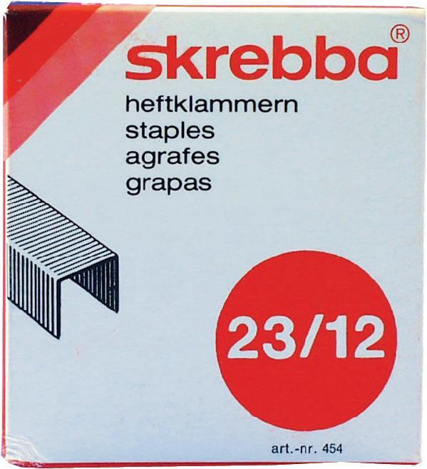 Produktbild Skrebba Heftklammern (1000 x)