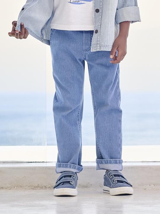 Immagine prodotto Vertbaudet Jungen Cargohose, Denim-Style (140)