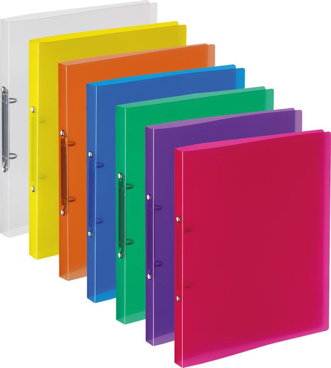 Actual product image Kolma Ring binder Easy A4 soft 2 rings filling height 1 cm orange (A4, 21 mm, 1 Piece)