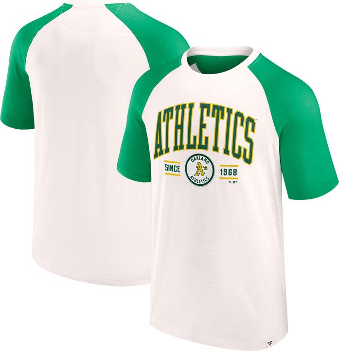 Fanatics Oakland Athletics Heritage Biblend SS Tee XL (XL)