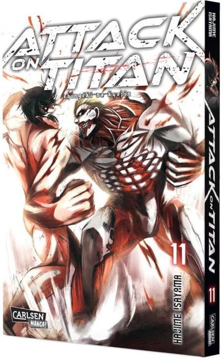 Actual product image Attack on Titan, Band 11 (German, Hajime Isayama, 2015)