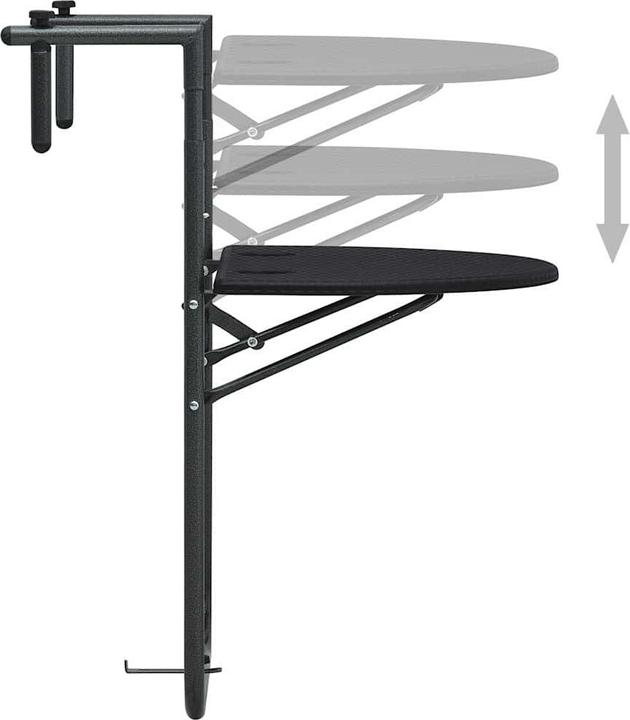 Immagine prodotto VidaXL Tavolo da balcone (60 cm)
