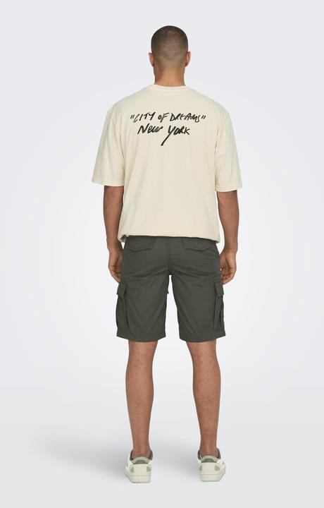 Produktbild Only & Sons Cargoshorts Loc kurze Hose mit vielen Taschen (M)