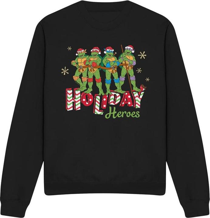 Teenage Mutant NT Holiday Heroes Sweatshirt weihnachtliches Design