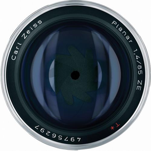 Produktbild Zeiss Planar T Objektiv 85mm, f/1.4 für Canon (Canon EF, Vollformat)