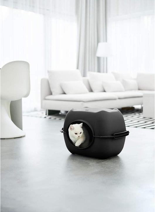Actual product image Rotho . (Cat litter tray open)