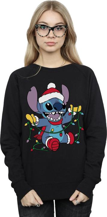 Immagine prodotto Disney Lilo And Stitch Christmas Lights Felpa Donna (XL)