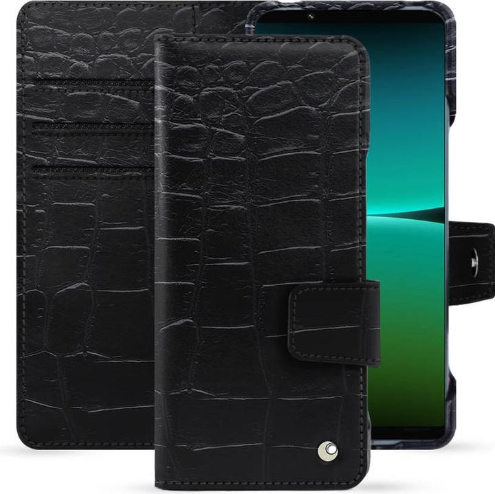 Actual product image Noreve Leather wallet with horizontal flap (Sony Xperia 5 IV)
