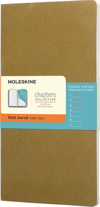 Produktbild Moleskine Notizheft Chapters (Liniert, Harter Einband)