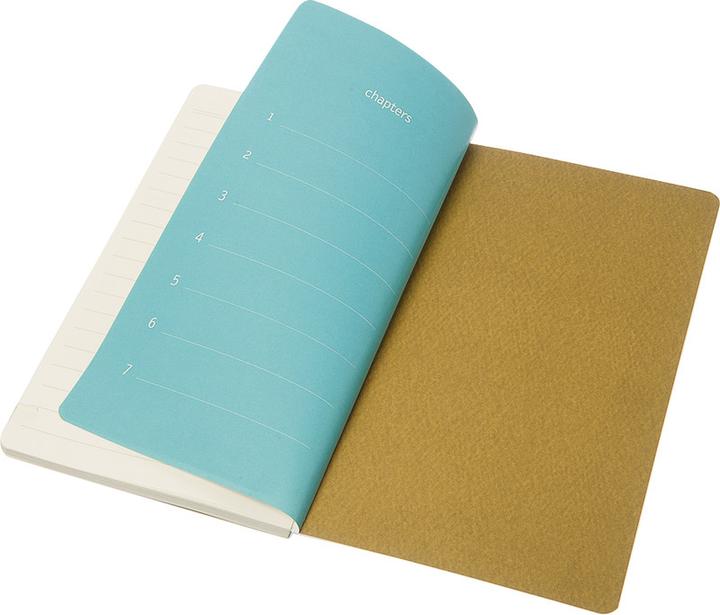 Produktbild Moleskine Notizheft Chapters (Liniert, Harter Einband)