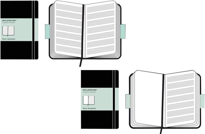 Immagine prodotto Moleskine Musica creativa (A5, Righe, Copertina rigida)