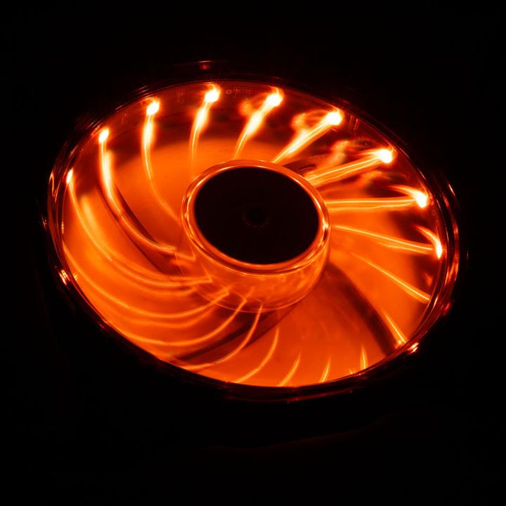 Actual product image Akasa Vegas X7 LED fan, RGB (120 mm, 1 x)