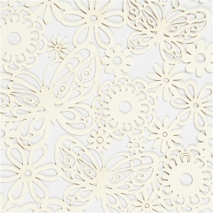 Produktbild Creativ Company Spitzenpapier Creme (200 g/m², 10 x, A6)