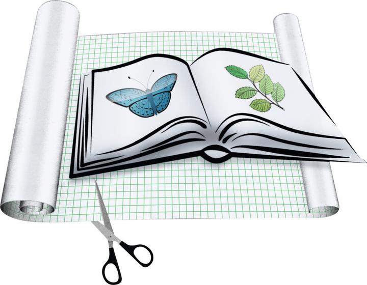 Produktbild Dufco Schutz- und Einfassfolie transparent glänzend, selbstklebend