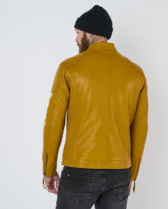 Immagine prodotto Joe Browns Quilted Premium Leather Racer Jacket (L)