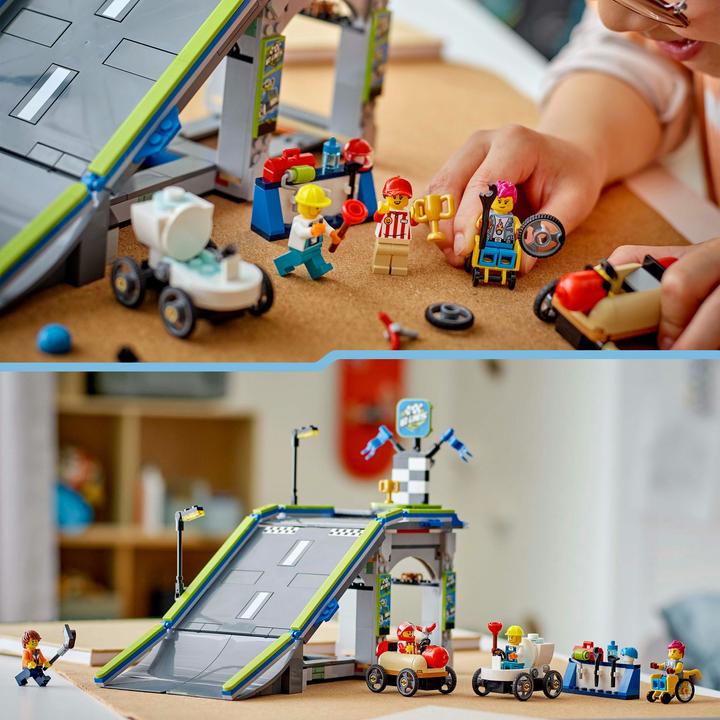 Produktbild LEGO Keine Limits: Seifenkistenrennen mit Rampe (60460, LEGO City)