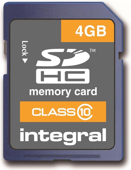 Actual product image Integral Memory Sdhc (4 GB, SDHC, U1, UHS-I)