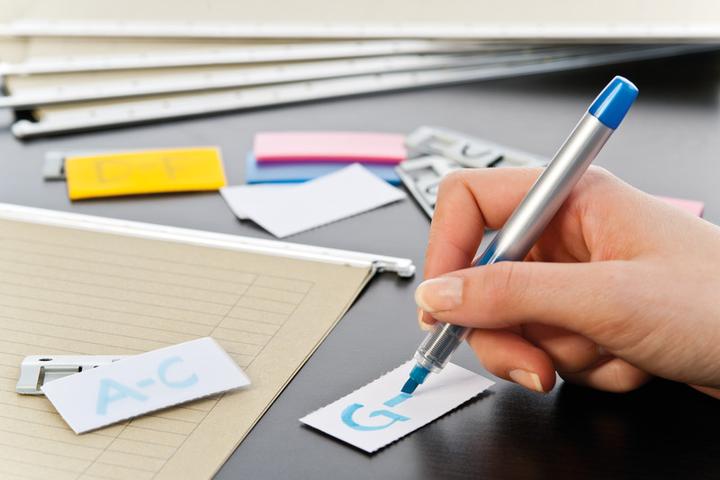 Produktbild Q-Connect Hängemappen Metall-Reiter (1 x)
