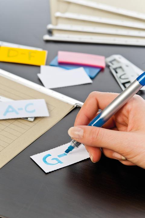Produktbild Q-Connect Hängemappen Metall-Reiter (1 x)