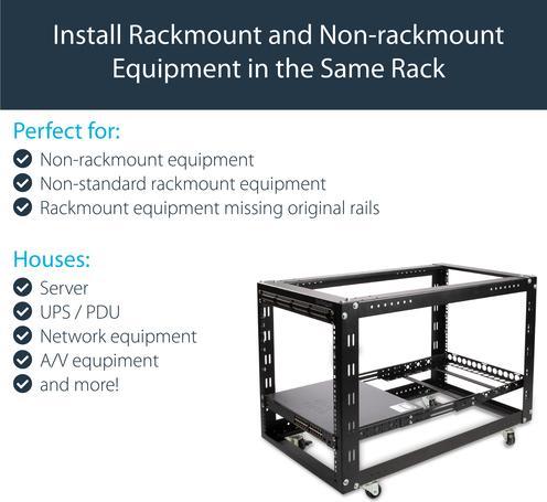 Image du produit StarTech Rails Universels Pour Rack De Serveurs
