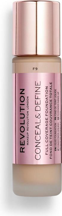 Makeup Revolution Conceal & Define Foundation F9 23ml - 1 Stk. (Nº F9)