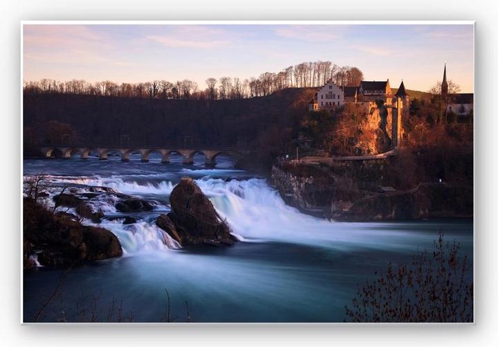 Produktbild Trenddeko Rheinfall (100 x 70 cm)