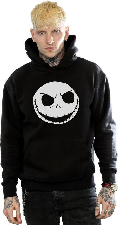 Actual product image Dick Smith Mens Jack Skellington Face Cotton Hoodie (L)