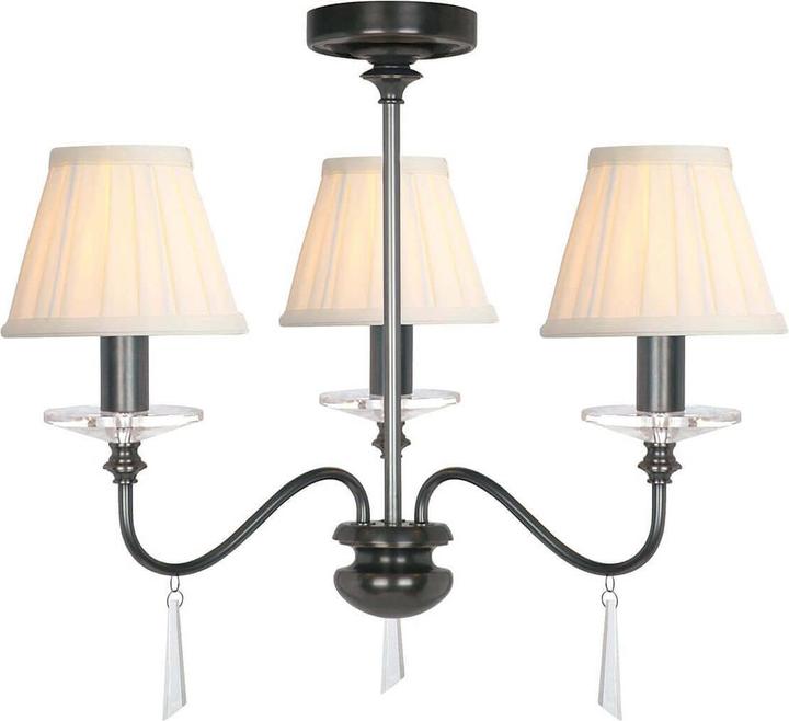 Produktbild Elstead Lighting Finsbury Park Kronleuchter E14 3-fach Alte Bronze