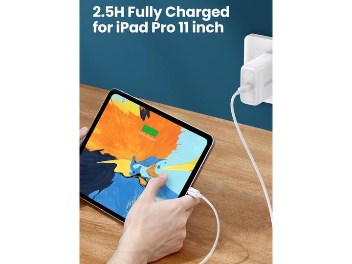 Image du produit Ugreen USB-C Power Delivery QC 3.0 20V 3A 60W (1 m, USB 2.0)
