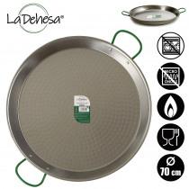 Actual product image La Dehesa polished paella pan 70 cm 30 servings (Paella pan, Steel)
