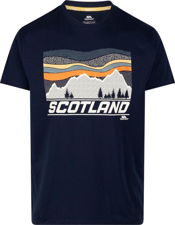 Actual product image Trespass Mens Peri Printed T-Shirt (S)
