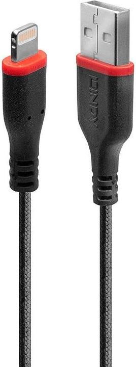 Actual product image Lindy Lightning charging cable (2 m, USB 2.0)