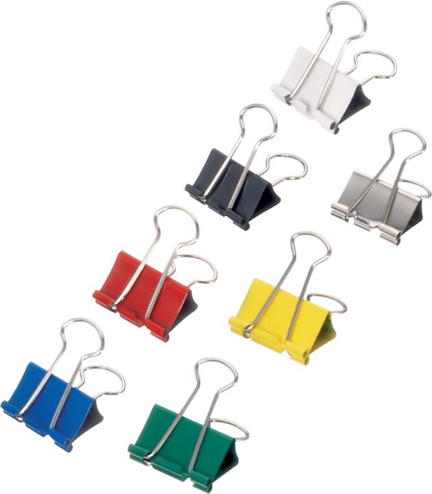 Actual product image Maul Paper clip Mauly 19 mm, 12 pieces, Multicoloured (12 x)