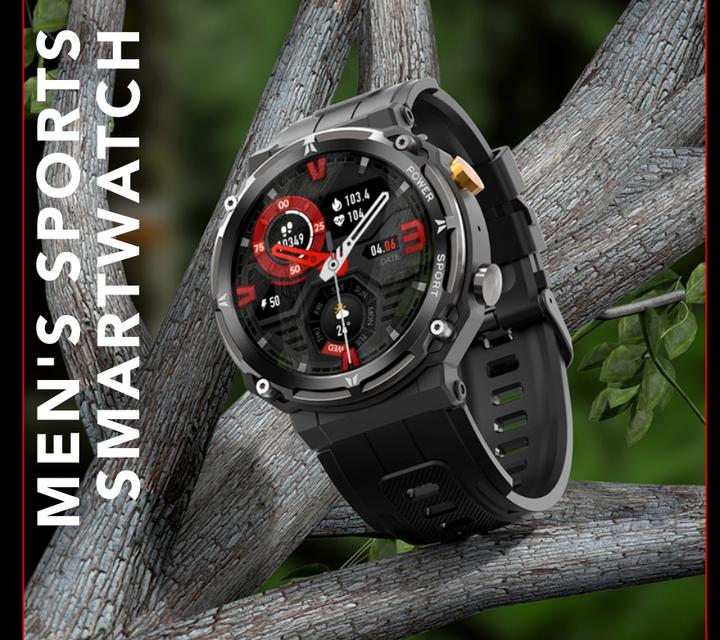 Actual product image Herren-Smartwatch RNCF25-1 SCHWARZ
