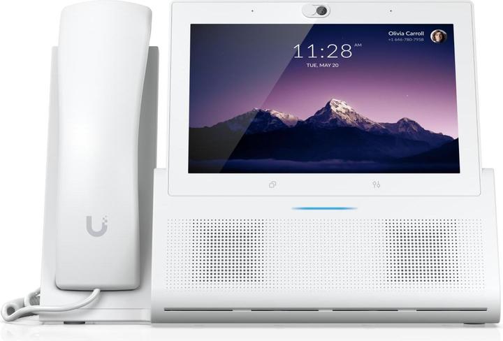 Immagine prodotto Ubiquiti UniFi Phone Touch Max, Smartphone VoIP da tavolo, bianco