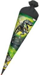 Produktbild Roth Schultüte"Robo-Rex" rund 700 mm mit Effekt Filzverschluss Folie - 1 Stück (70 cm, 1 x)