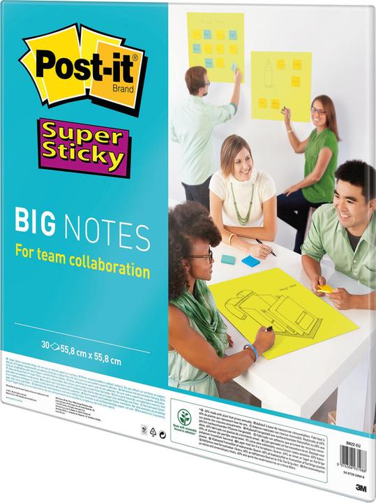 Image du produit Post-it Super Sticky Sticky Notes Big Notes (55.8 x 55.8 cm)