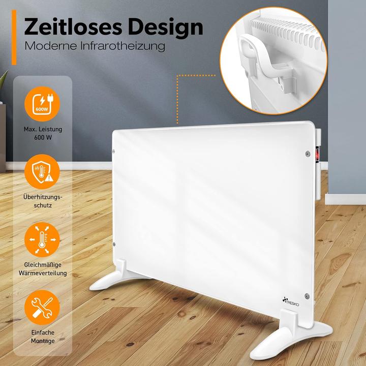 Image du produit Tresko Chauffage infrarouge (600 W)