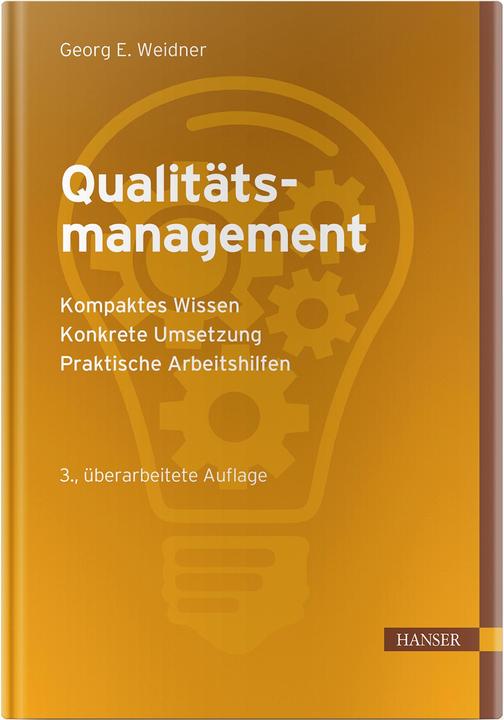 Actual product image Qualitätsmanagement (German, Georg Emil Weidner, 2020)