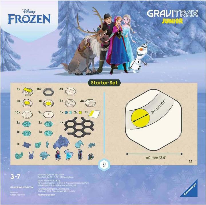 Actual product image Ravensburger GraviTrax GraviTrax Junior Starter-Set Frozen