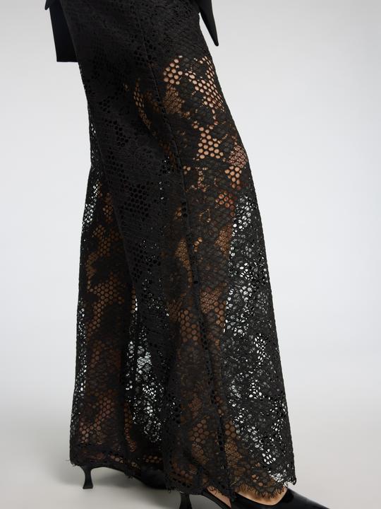 Actual product image Selected Femme Straight Fit Spitzen Hose (40)