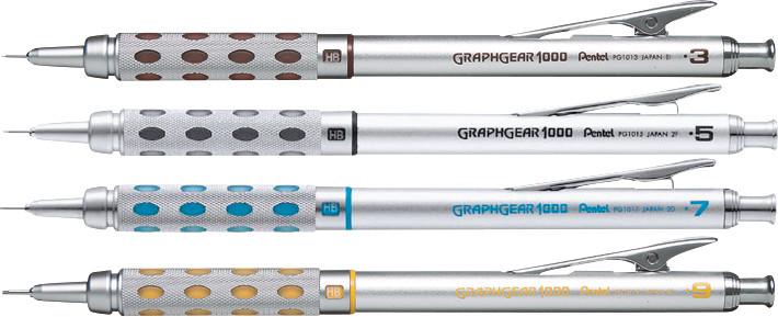 Actual product image Pentel Graphgear 1000 (0.70 mm, HB, 1 x)