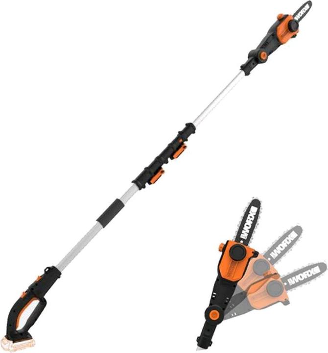 Actual product image Worx Scissors Cordless Cutters WG349E. 9 (Battery chain saw)
