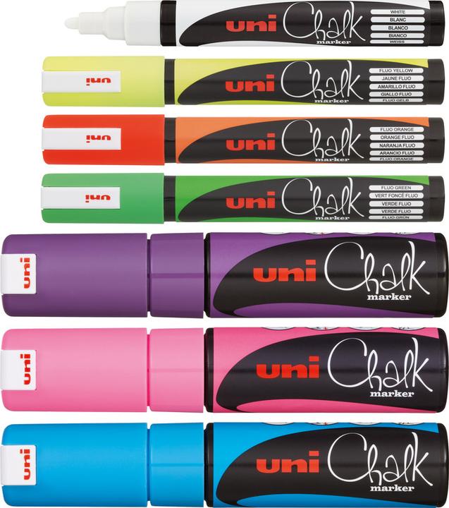 Immagine prodotto Uni-ball Marcatore a gesso (Argento, 15 mm, 1 x)