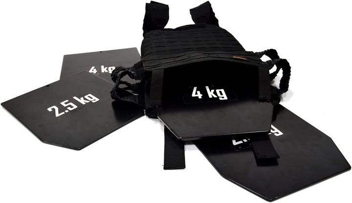 Image du produit Sveltus gilet de musculation réglable Pro (2 x 2,5 kg, 2 x 4 kg)