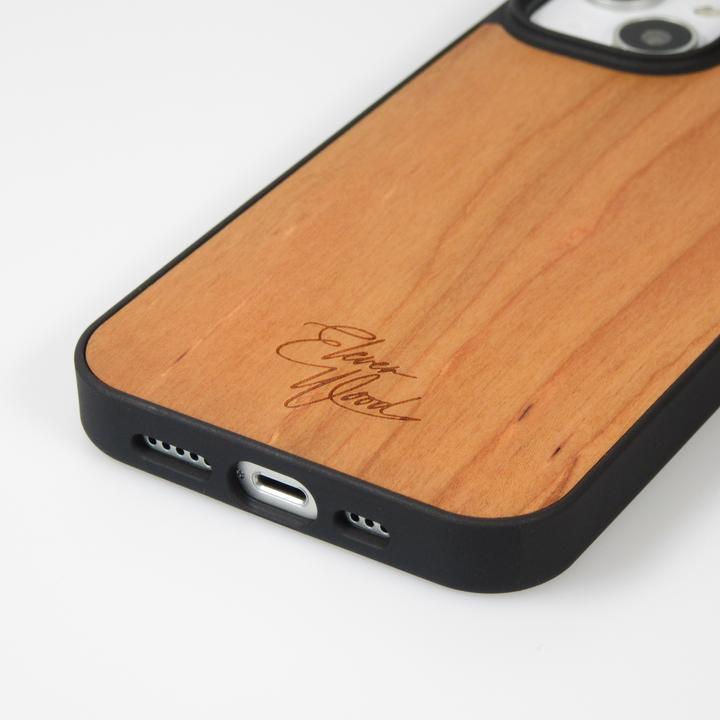 Actual product image Eleven Wood Cherry cover (Apple iPhone 14)