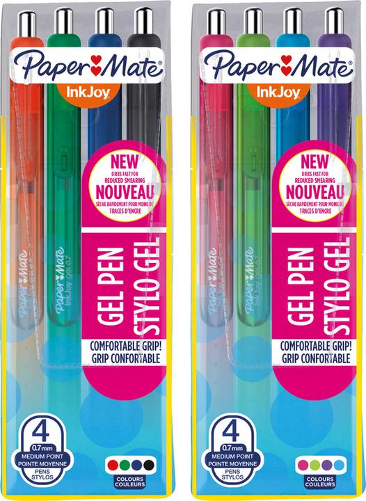Produktbild Paper Mate Roller Gel InkJoy (Multicolor, 4 x)