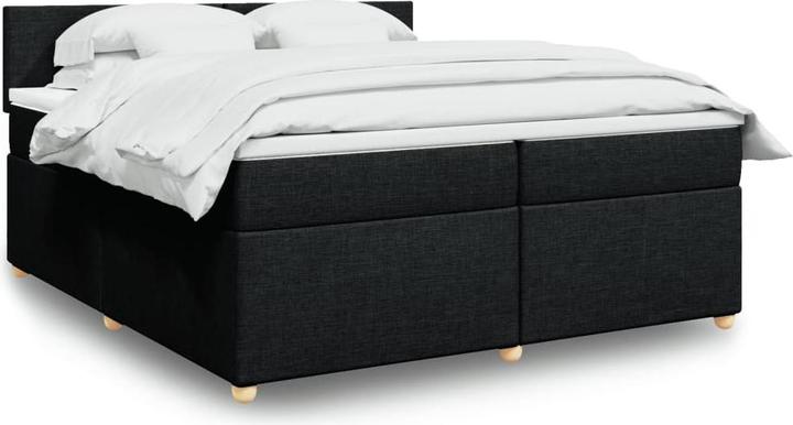 VidaXL Bo x spring bed with mattress 200 x 200 cm fabric (200 x 200 cm)